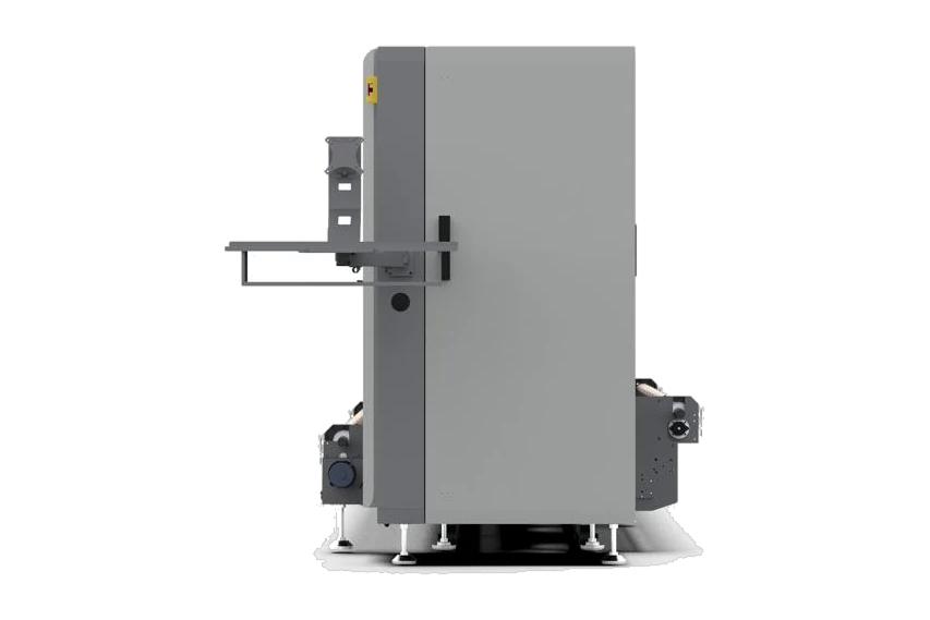 Industrial solvent printer for banners and backlit graphics
