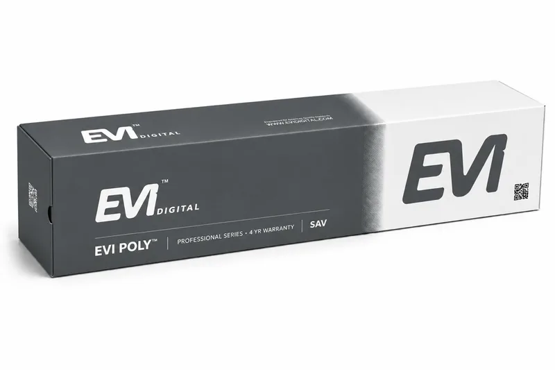 EVI POLY® — graphite box with SAV roll (Professional Series, 4-year warranty)