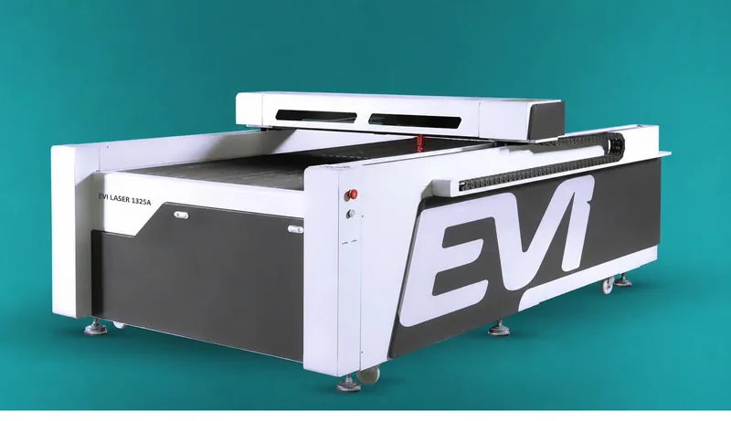 CO2 laser EVI LASER 1325A — large-format engraving and cutting at WHITE CAPITAL Moldova